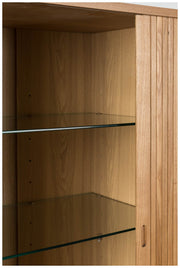 Schrank Kommode BARBIER von ZUIVER mit Rollo Schiebetüren