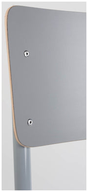 Stuhl Stapelstuhl BACK TO SCHOOL Grau von ZUIVER