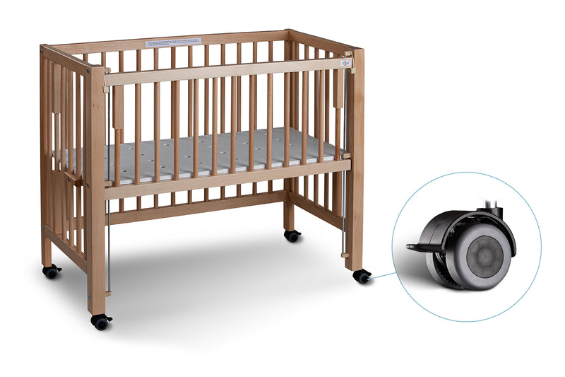 Anstellbett Beistellbett SOPHIE von  tiSsi® Stubenwagen Buche natur