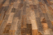 Runder Esstisch MO 110 cm - recycled Teak für ein gemütliches Ambiente