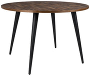 Runder Esstisch MO 110 cm - recycled Teak für ein gemütliches Ambiente