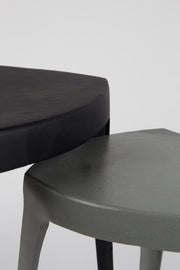 Beistelltisch Set TIGA von ZUIVER aus Aluminiumguss