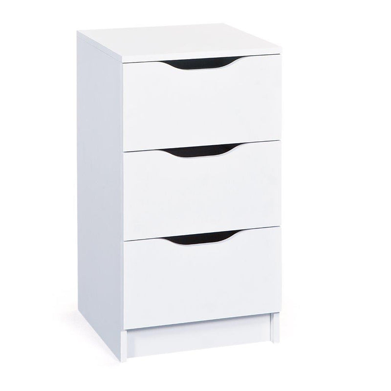 Kommode WESTPHALEN 3 Weiß mit 3 Schubläden