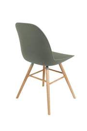 Esszimmerstuhl ALBERT KUIP in Grün - Designerstuhl von ZUIVER
