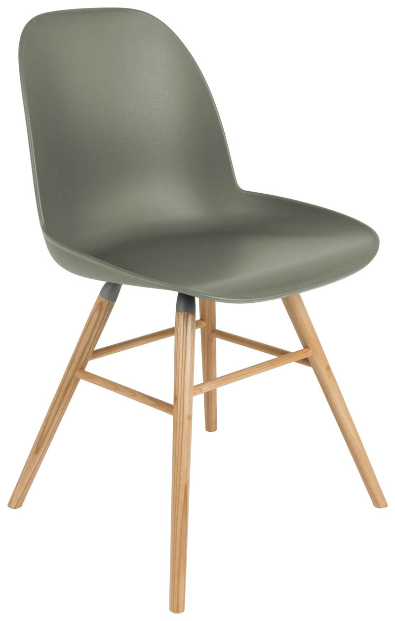 Esszimmerstuhl ALBERT KUIP in Grün - Designerstuhl von ZUIVER