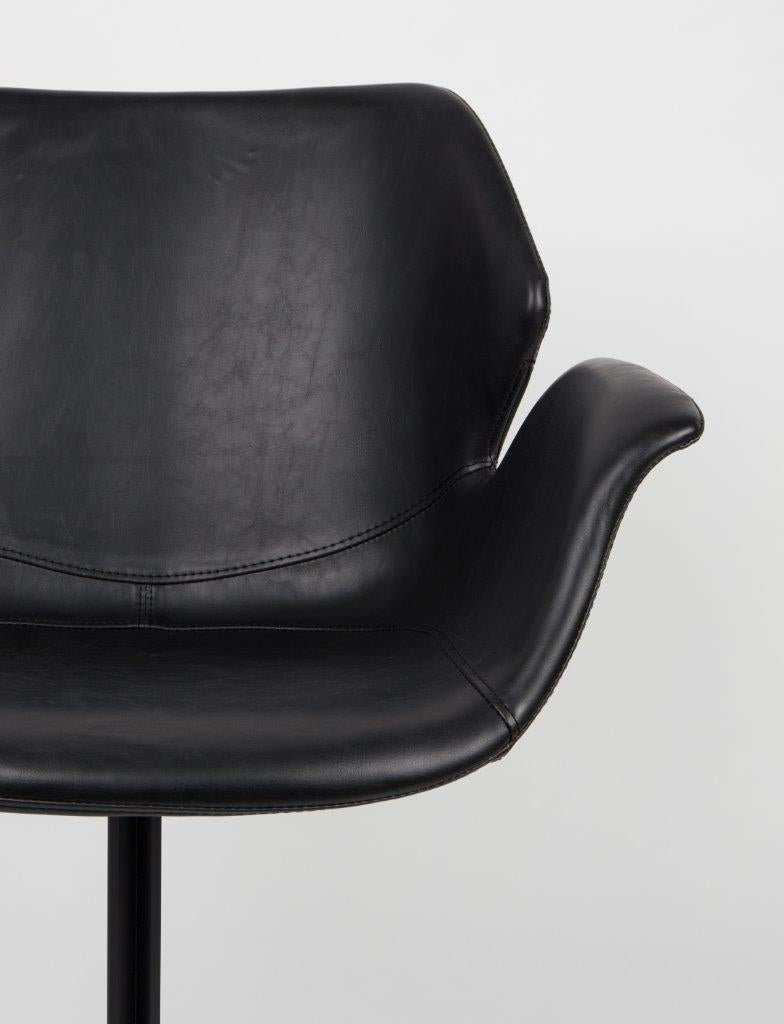 Esszimmerstuhl NIKKI ALL BLACK von ZUIVER 