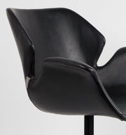 Esszimmerstuhl NIKKI ALL BLACK von ZUIVER 
