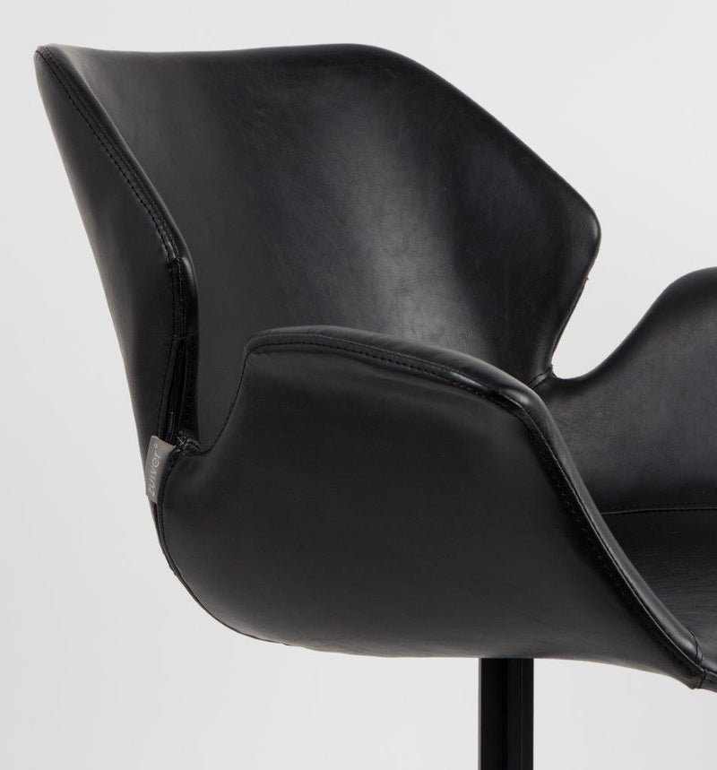 Esszimmerstuhl NIKKI ALL BLACK von ZUIVER 