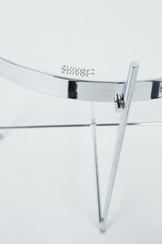 Beistelltisch CUPID SILVER rund 43 cm von Zuiver