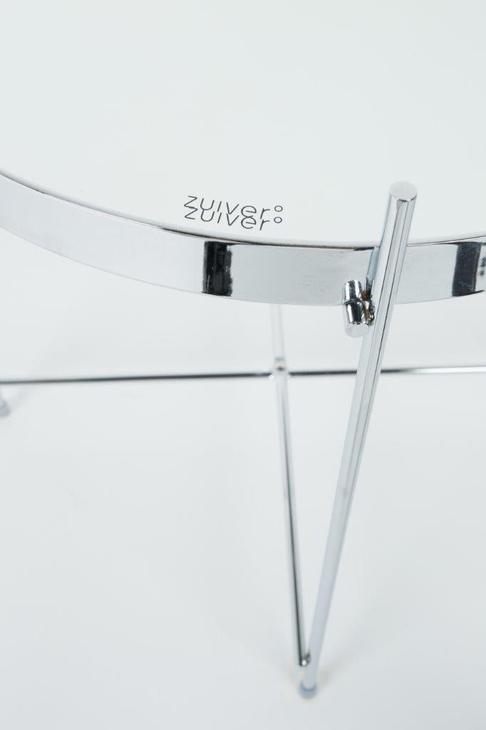 Beistelltisch CUPID SILVER rund 43 cm von Zuiver