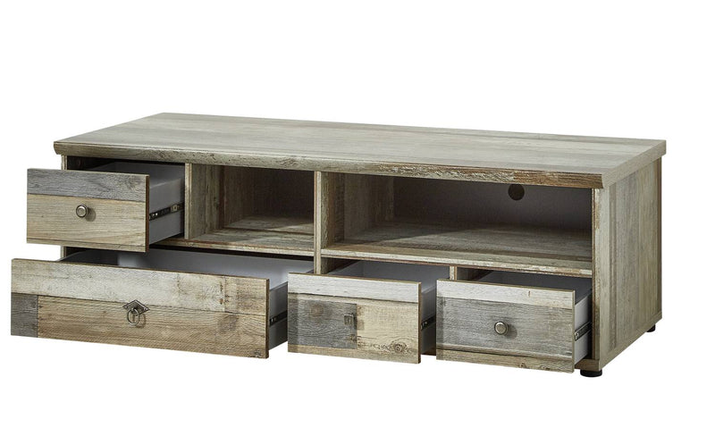 TV Lowboard BONANZA 130 cm - Driftwood Nachbildung