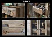 TV Lowboard BONANZA 130 cm - Driftwood Nachbildung