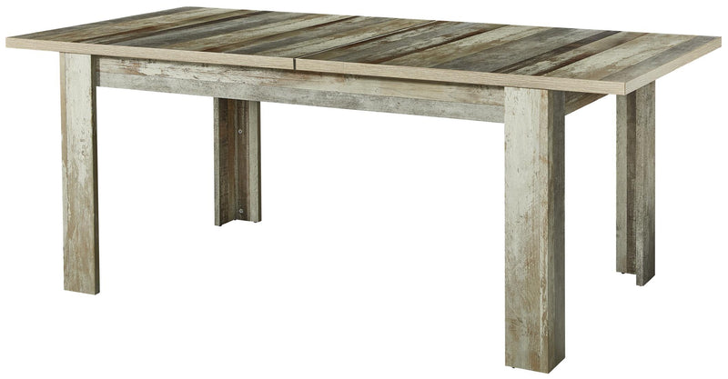 Esstisch BONANZA 160 x 90 cm ausziehbar - Driftwood Nachbildung