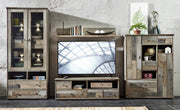 Wohnzimmerschrank Wohnwand BONANZA DD80 - Driftwood Nachbildung