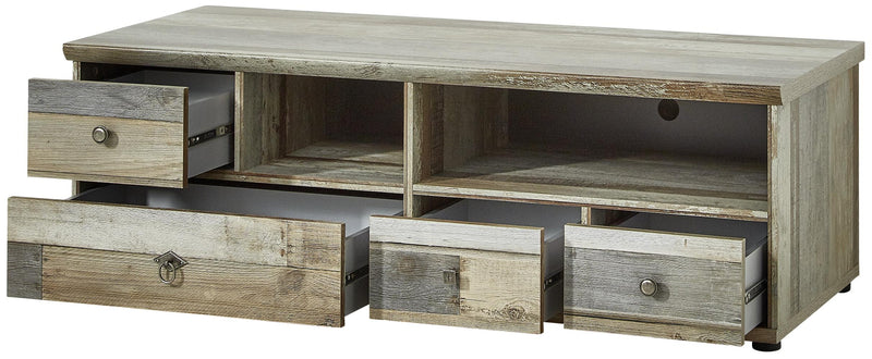 Wohnzimmerschrank Wohnwand BONANZA DD80 - Driftwood Nachbildung