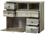 Wohnwand Wohnzimmerschrank BONANZA DD81 - Driftwood Nachbildung