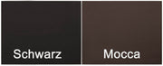 Kissenset 2er Set passend zu Bett OWE Kunstleder Schwarz oder Mocca