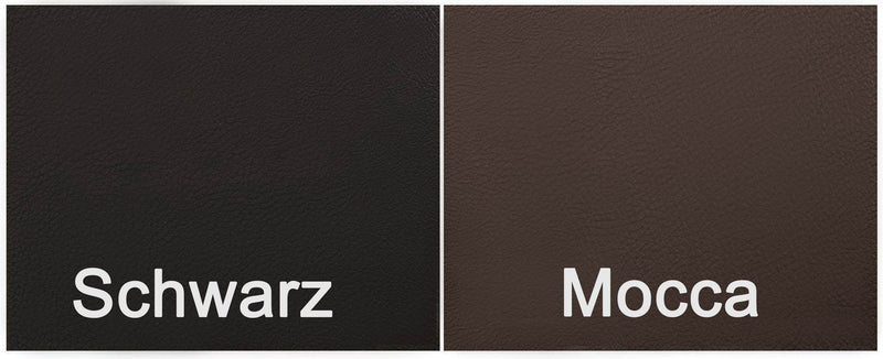 Kissenset 2er Set passend zu Bett OWE Kunstleder Schwarz oder Mocca