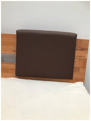 Kissenset 2er Set passend zu Bett OWE Kunstleder Schwarz oder Mocca