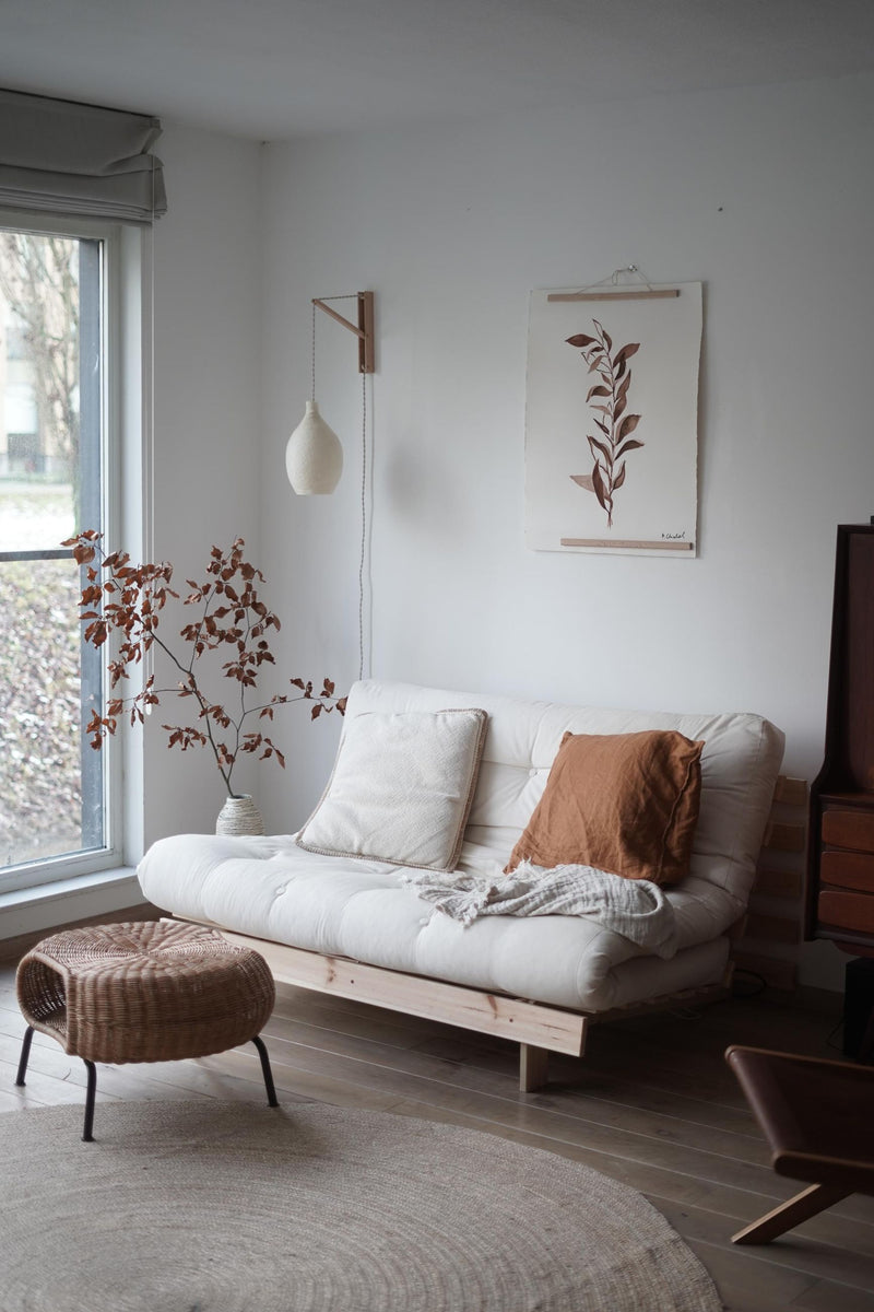 Schlafsofa ROOTS 140 cm Sofa Kiefer massiv unbehandelt von Karup