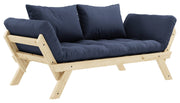 Schlafsofa BEBOP Sofa Kiefer natur lackiert abklappbar von Karup