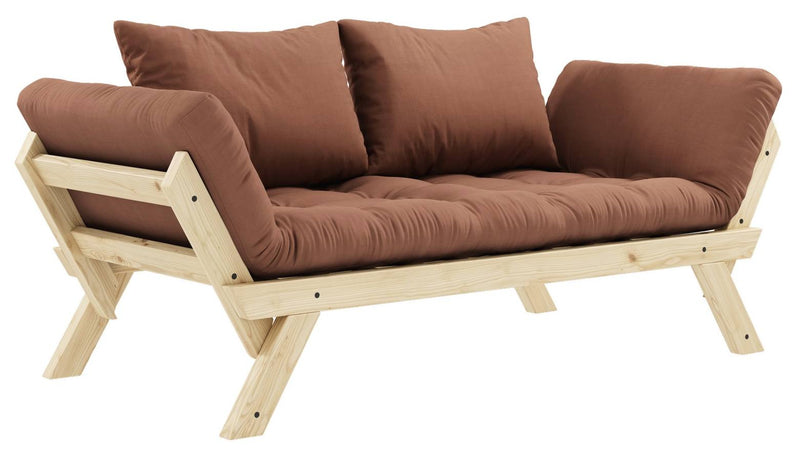 Schlafsofa BEBOP Sofa Kiefer natur lackiert abklappbar von Karup