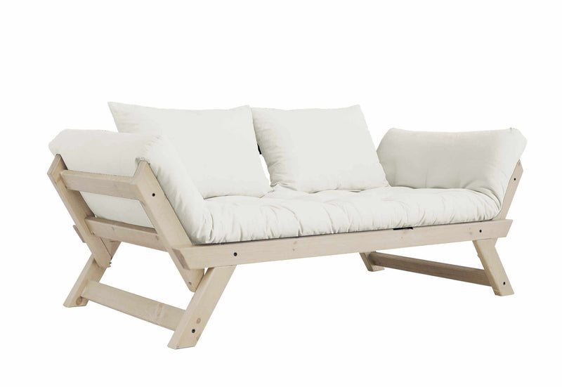 Schlafsofa BEBOP Sofa Kiefer natur lackiert abklappbar von Karup