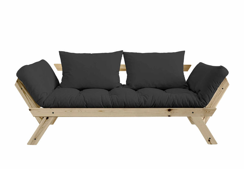 Schlafsofa BEBOP Sofa Kiefer natur lackiert abklappbar von Karup