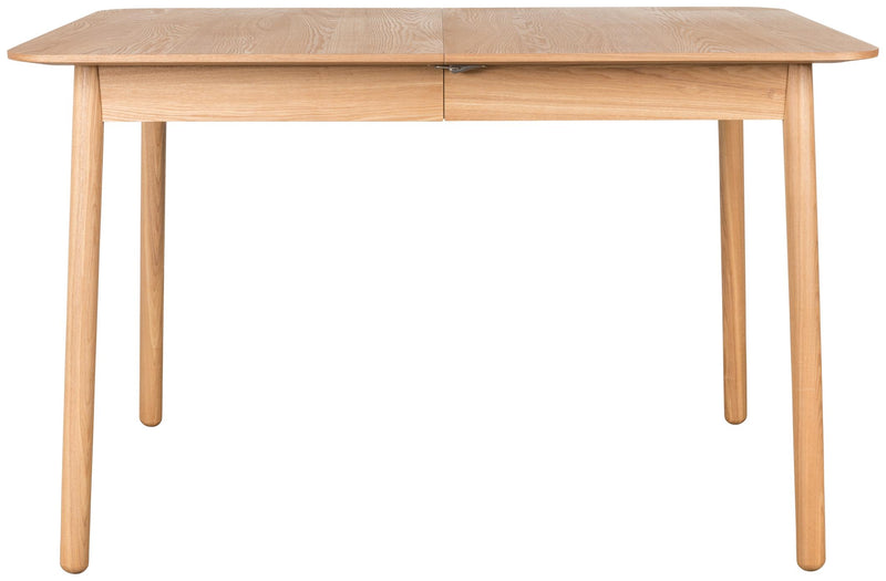 Esstisch GLIMPS von ZUIVER 120 x 80 ausziehbar Esche lackiert