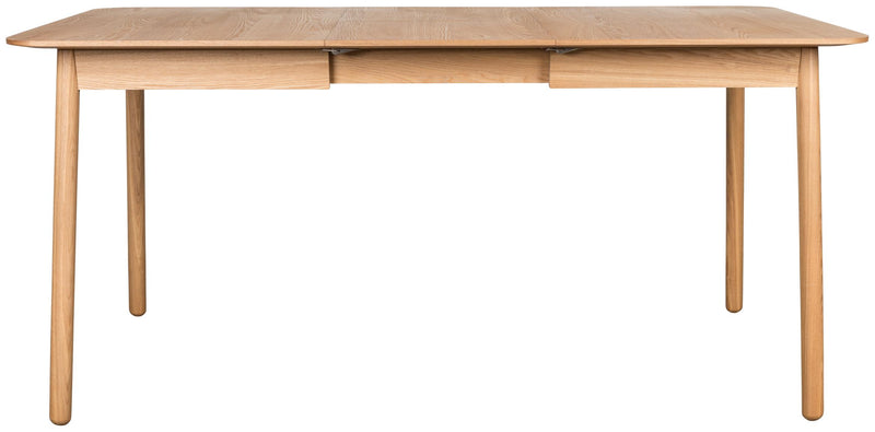 Esstisch GLIMPS von ZUIVER 120 x 80 ausziehbar Esche lackiert