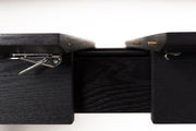 Esstisch GLIMPS BLACK von ZUIVER 120 x 80 ausziehbar Esche