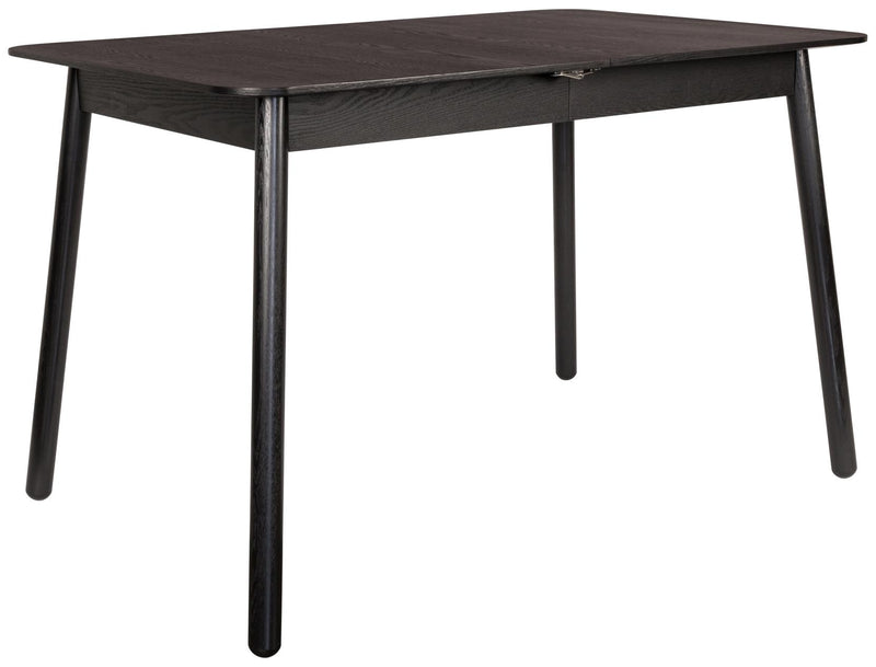 Esstisch GLIMPS BLACK von ZUIVER 120 x 80 ausziehbar Esche
