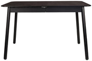Esstisch GLIMPS BLACK von ZUIVER 120 x 80 ausziehbar Esche