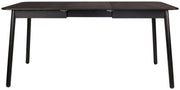 Esstisch GLIMPS BLACK von ZUIVER 120 x 80 ausziehbar Esche