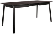 Esstisch GLIMPS BLACK von ZUIVER 120 x 80 ausziehbar Esche
