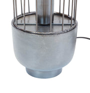 Tischleuchte AMILIA 1-flammig Farbton Black Nickel