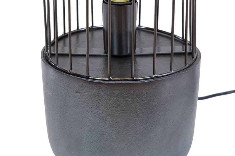 Tischleuchte ANIKA 1-flammig Farbton Black Nickel