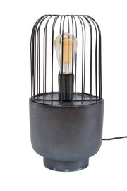 Tischleuchte ANIKA 1-flammig Farbton Black Nickel