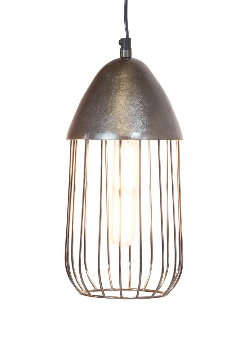 Hängeleuchte Pendelleuchte ANISSA 4-flammig Farbton Black Nickel