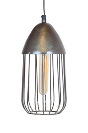 Hängeleuchte Pendelleuchte ANISSA 4-flammig Farbton Black Nickel