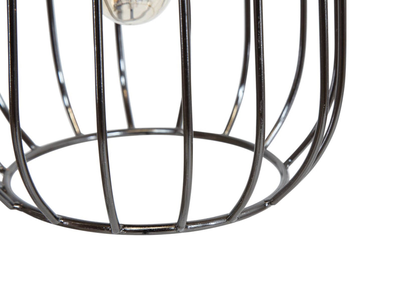 Hängeleuchte Pendelleuchte ANISSA 4-flammig Farbton Black Nickel