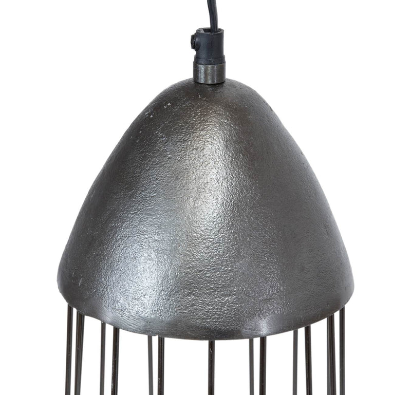 Hängeleuchte Pendelleuchte ANISSA 4-flammig Farbton Black Nickel