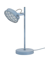 Tischleuchte GRILL LED-Leuchte mit Metallschirm in Vintage Grey