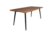 Esstisch ALAGON Walnuss mit Baumkante 160 x 90 cm von Dutchbone