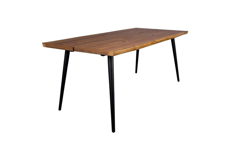 Esstisch ALAGON Walnuss mit Baumkante 160 x 90 cm von Dutchbone