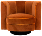 Lounge Sessel FLOWER ORANGE von DutchBone