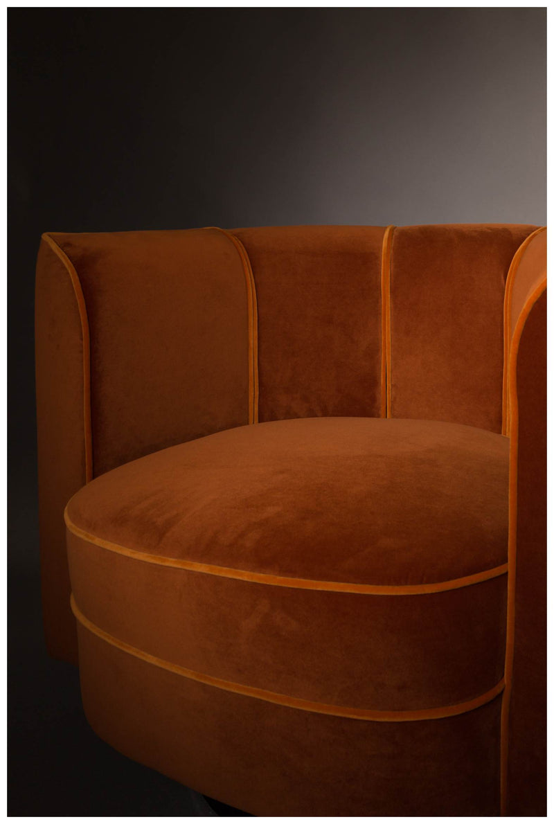 Lounge Sessel FLOWER ORANGE von DutchBone