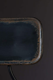 Vintage Barhocker OVID BLACK von DutchBone