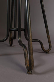 Vintage Barhocker OVID BLACK von DutchBone