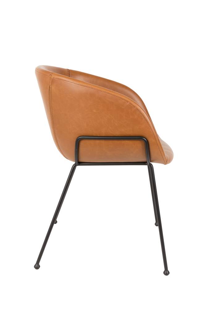 Esszimmerstuhl FESTON BROWN von ZUIVER 